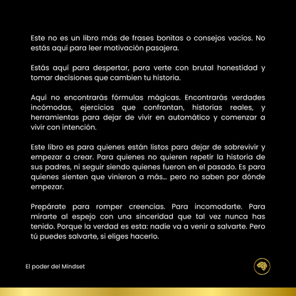 Deja de sabotear tu Potencial: El método comprobado para cambiar tu mentalidad.